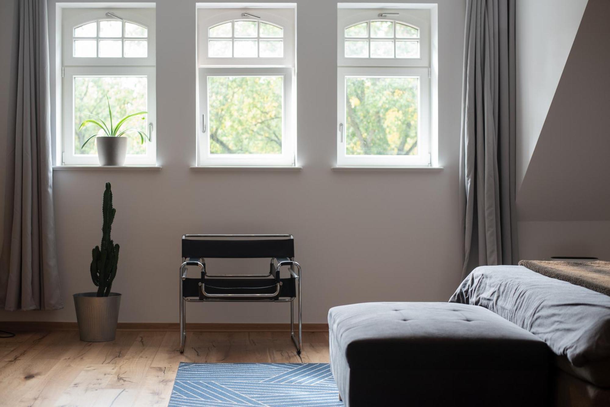 Apartment Mit Parkblick & Massagestuhl Leipzig Buitenkant foto